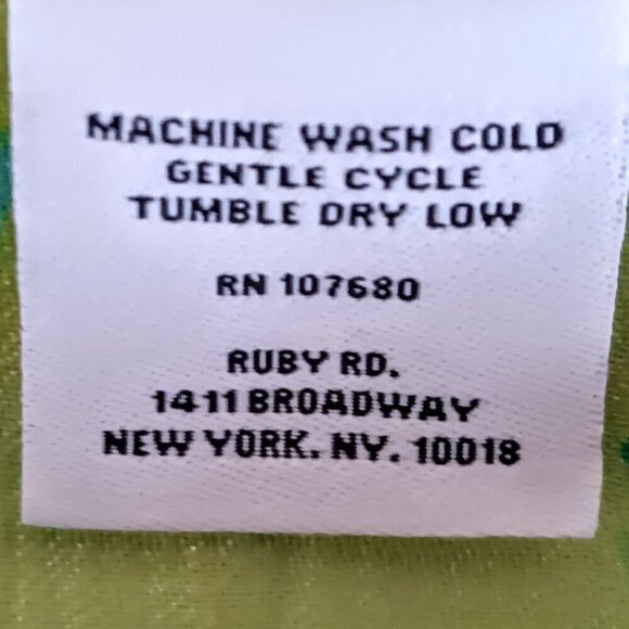 Ruby Rd. Pastel Floral Ruffled Shimmer Jacket - Picture 5 of 5